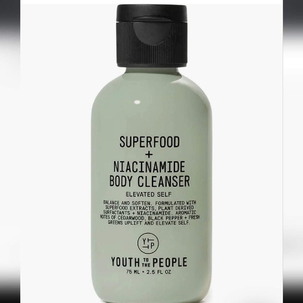 2/$30 Youth To The People Superfood + Niacinamide Body Cleanser